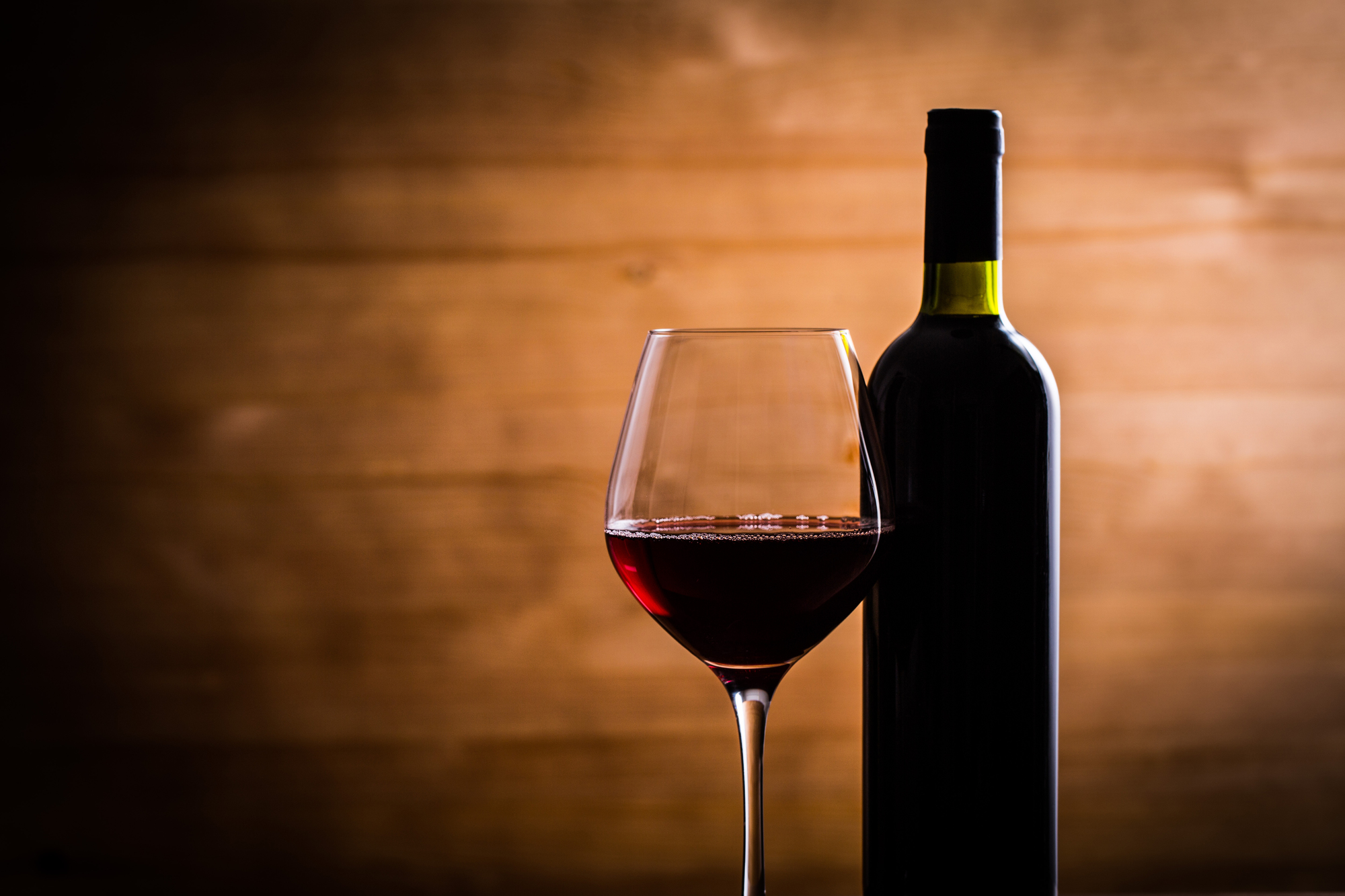 小手指の赤ワイン